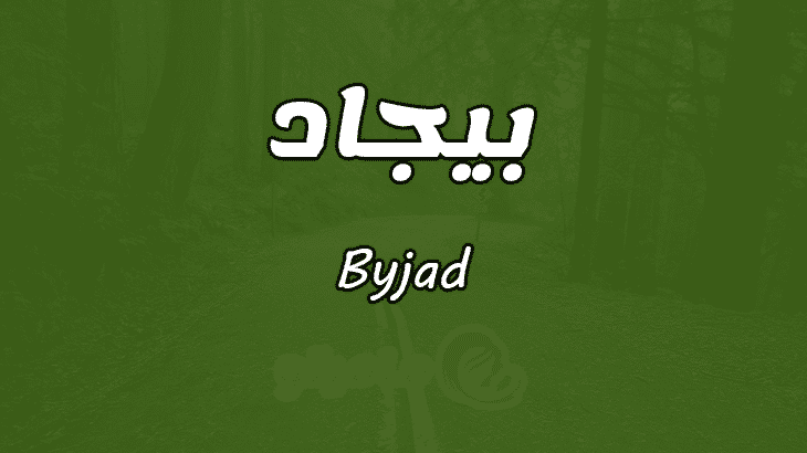 معنى اسم بيجاد