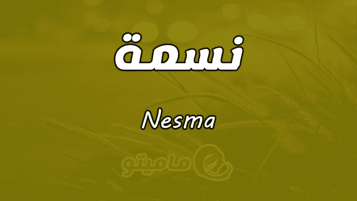 معنى اسم نسمة