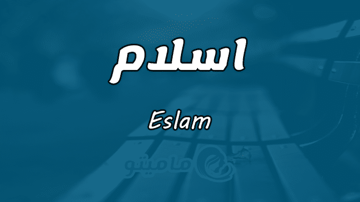 معنى اسم إسلام