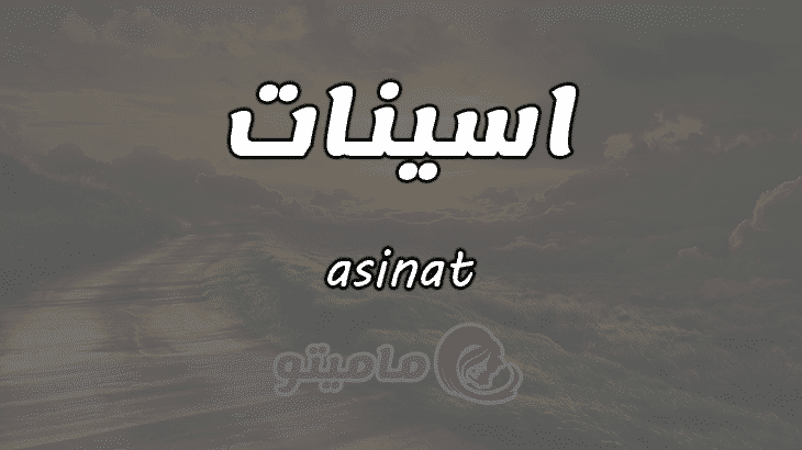 معنى اسم أسينات