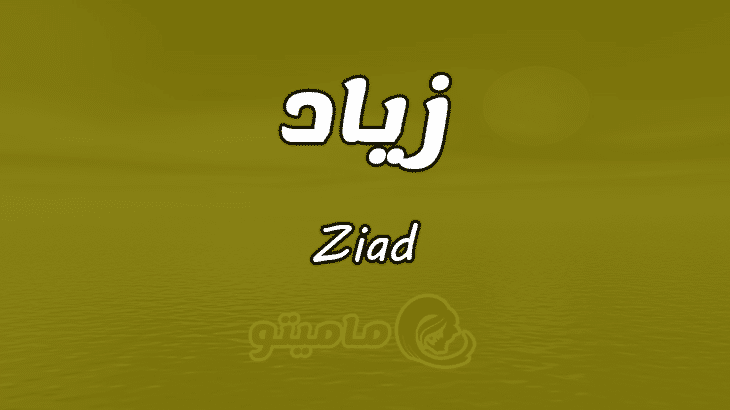 معنى اسم زياد