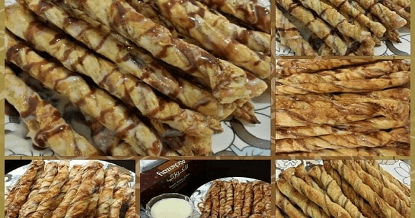 طريقة عمل السينابون الهش بالصور والخطوات