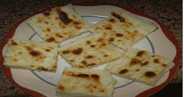طريقة عمل العزيزية بدون بيض بالصور