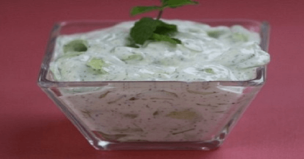طريقة عمل سلطة الزبادى بالخيار