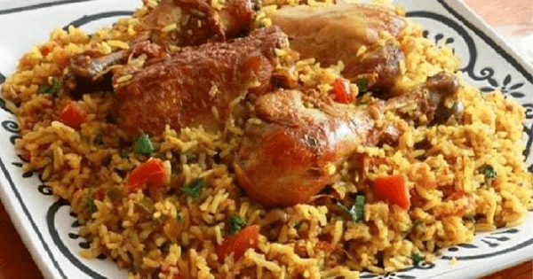طريقة عمل الكبسة السعودي بالدجاج