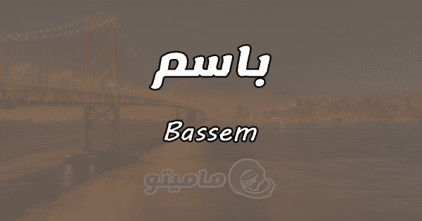 معنى اسم باسم