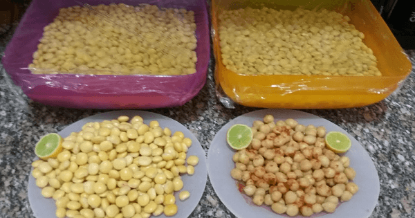 طريقة عمل الترمس السريع والحمص بالصور