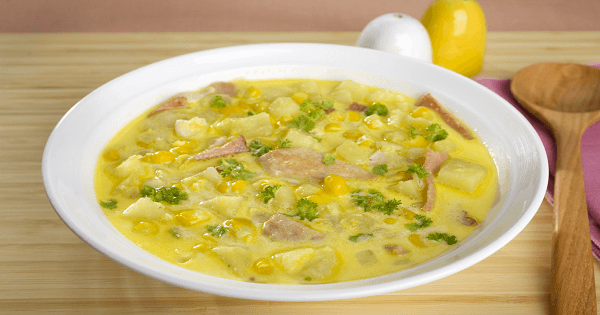 طريقة عمل شوربة الشوفان بالدجاج والخضار خطوة بخطوة