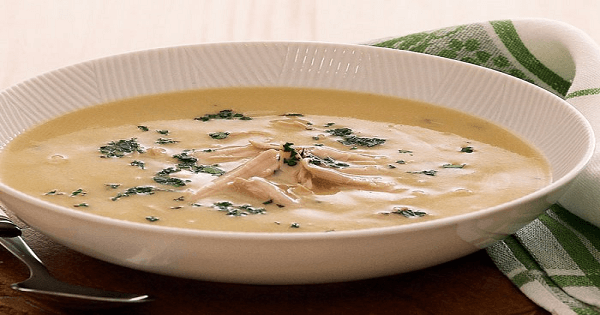 طريقة عمل شوربة الكريمة بالكريمة اللبانى بالصور