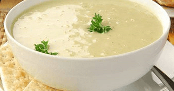 طريقة عمل شوربة الكريمة بالكريمة اللبانى بالصور