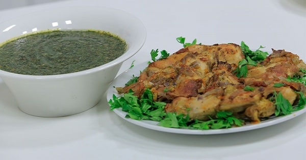 طريقة عمل ملوخية بالارانب بالصور