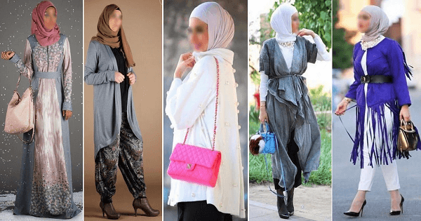 تناسق الوان الملابس مع الطرح للمحجبات