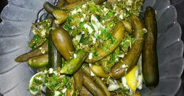 طريقة عمل مخلل الخيار السريع بالصور