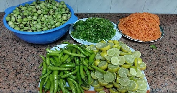 طريقة عمل الزيتون المخلل الاخضر