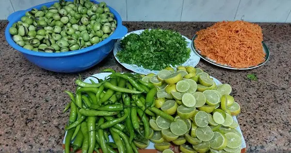 طريقة عمل الزيتون المخلل الاخضر
