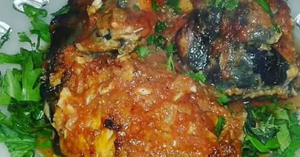 طريقة عمل سمك القراميط بالصلصة