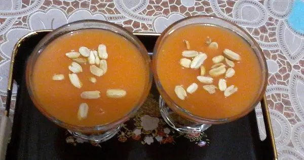 طريقة عمل مهلبية الجزر بالبرتقال