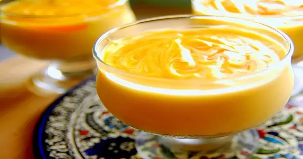 طريقة عمل مهلبية الجزر بالبرتقال