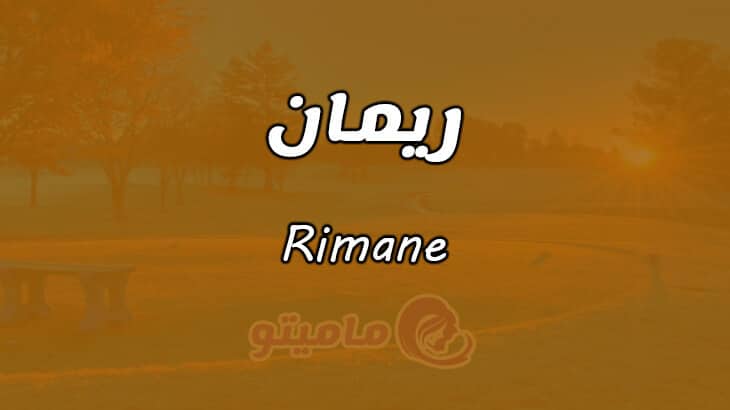 معنى اسم ريمان Rimane في علم النفس
