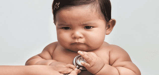البلغم الأخضر وعلاجه عند الرضع