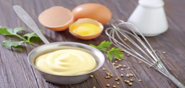 خلطة المايونيز والبيض للشعر