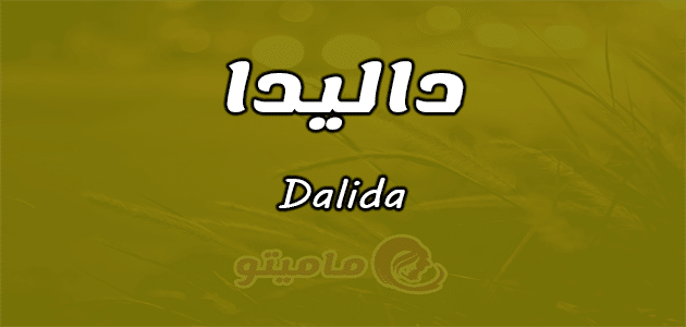 معنى اسم داليدا Dalida وشخصيتها حسب علم النفس