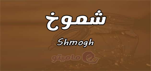 معنى اسم شموخ