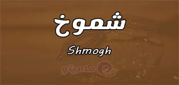 معنى اسم شموخ