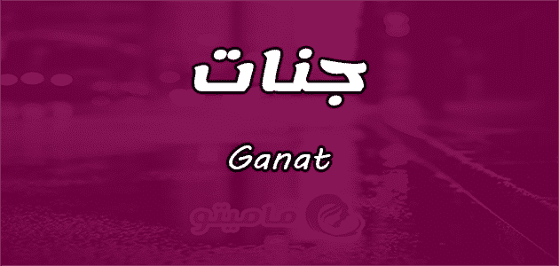 معنى اسم جنات