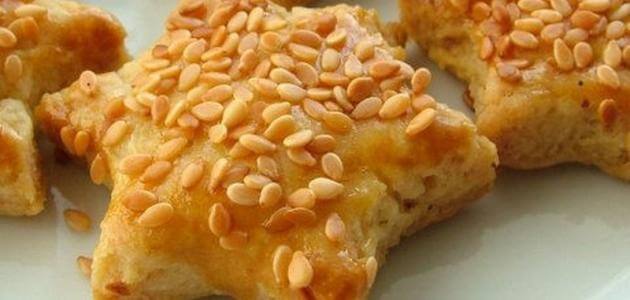 اسهل طريقة لعمل بسكوت السمسم اللذيذ