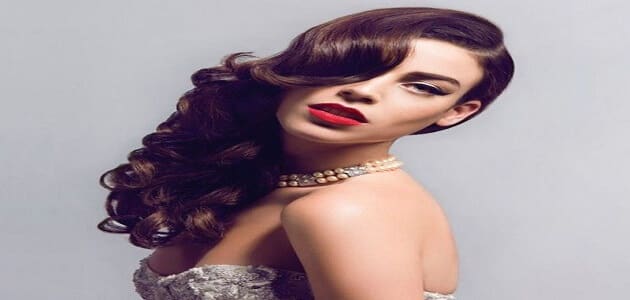 طريقة عمل تسريحة ريترو للشعر الطويل بالصور