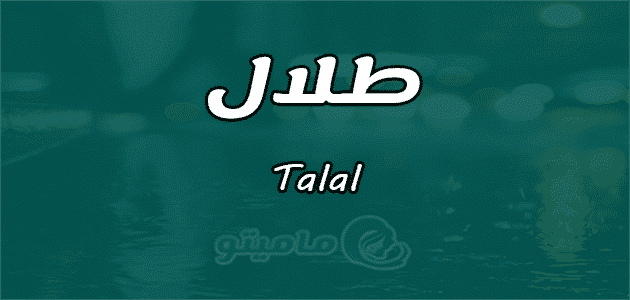 ما معنى اسم طلال Talal وصفات حامل الاسم