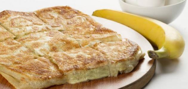 اسرع طريقة عمل المطبق الحلو بالقشطة والموز