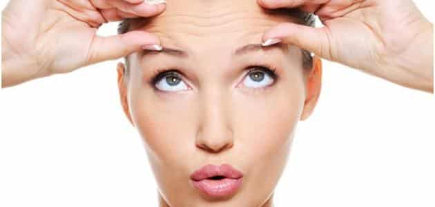 تمارين سهلة تخلصك من تجاعيد الجبهة نهائيا