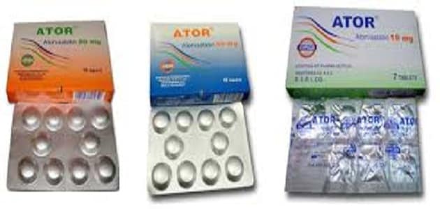 معلومات عن دواء اتور Ator