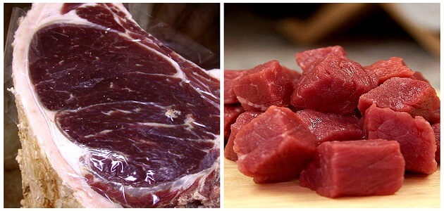 كيفية التفرقة بين لحم الحمير ولحم البقر في الطبخ
