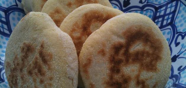 طريقة تحضير الخبز المغربي البلدي بالسميد