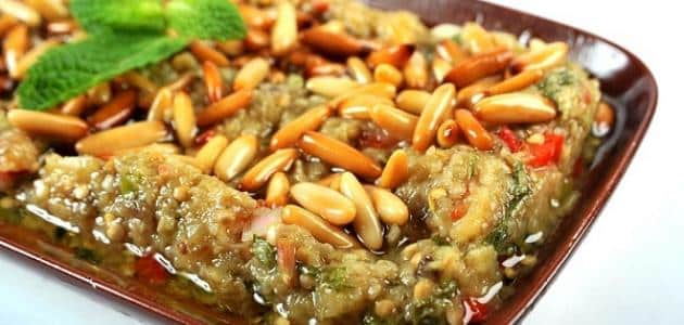 طريقة عمل المتبل بدون طحينة