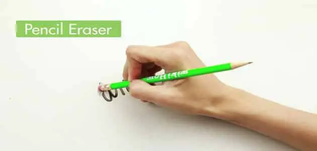 كيف أزيل وانظف أثر قلم الرصاص من الجدار