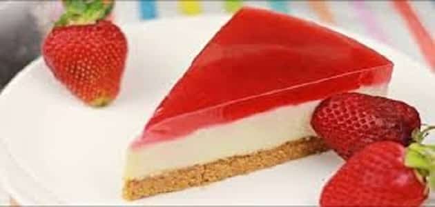 طريقة عمل التشيز كيك بالجلي سالي فؤاد