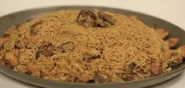 طريقة عمل الكبد والقوانص بالأرز والبصل